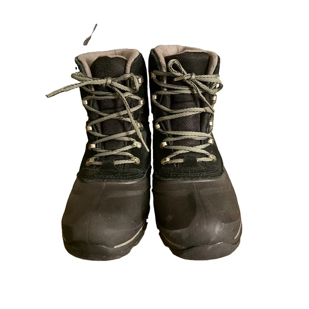Sorel Buxton Lace Men's Winter Boots Size 9 Waterproof Insulated Black